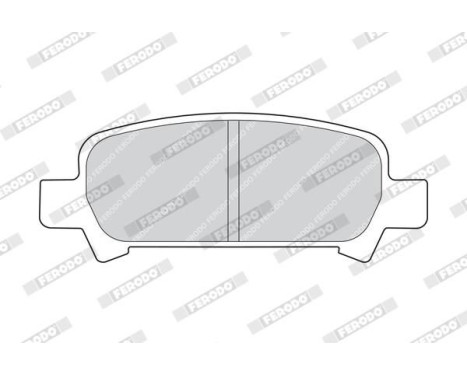 Brake Pad Set, disc brake PREMIER FDB1333 Ferodo, Image 4
