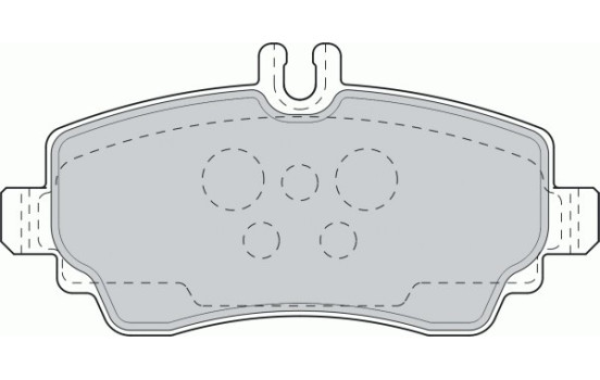 Brake Pad Set, disc brake PREMIER FDB1356 Ferodo, Image 2