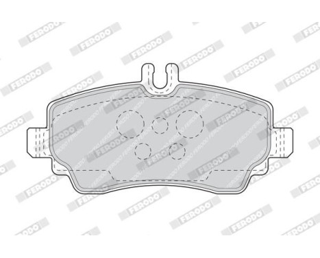 Brake Pad Set, disc brake PREMIER FDB1356 Ferodo, Image 4