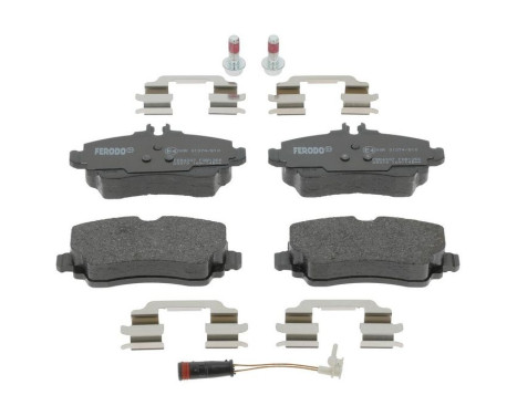 Brake Pad Set, disc brake PREMIER FDB1356 Ferodo, Image 3