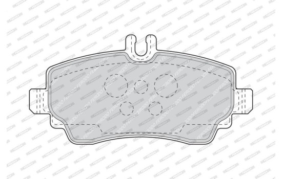 Brake Pad Set, disc brake PREMIER FDB1356 Ferodo, Image 4