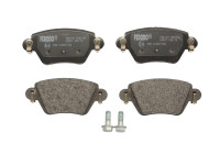Brake Pad Set, disc brake PREMIER FDB1380 Ferodo