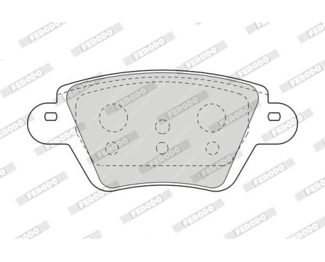 Brake Pad Set, disc brake PREMIER FDB1380 Ferodo, Image 5