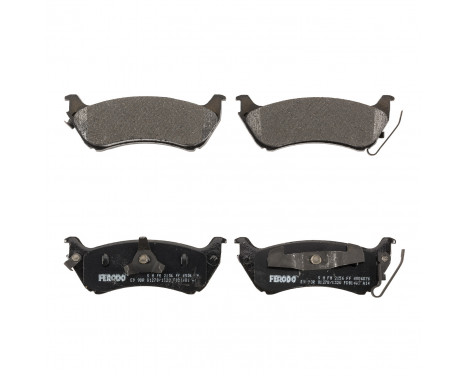 Brake Pad Set, disc brake PREMIER FDB1401 Ferodo