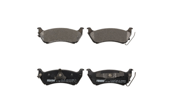 Brake Pad Set, disc brake PREMIER FDB1401 Ferodo