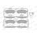 Brake Pad Set, disc brake PREMIER FDB1401 Ferodo, Thumbnail 2