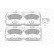Brake Pad Set, disc brake PREMIER FDB1401 Ferodo, Thumbnail 3