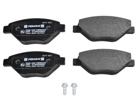 Brake Pad Set, disc brake PREMIER FDB1409 Ferodo, Image 5