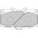 Brake Pad Set, disc brake PREMIER FDB1433 Ferodo, Thumbnail 2