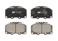Brake Pad Set, disc brake PREMIER FDB1433 Ferodo