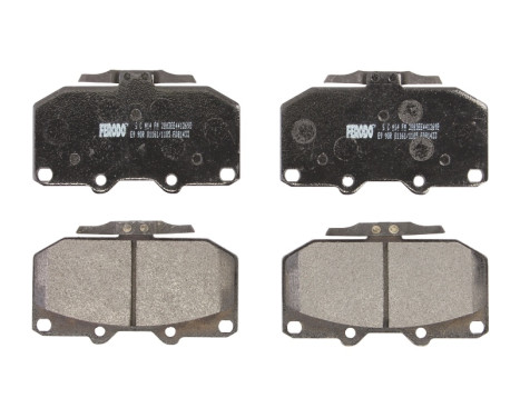 Brake Pad Set, disc brake PREMIER FDB1433 Ferodo