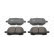 Brake Pad Set, disc brake PREMIER FDB1437 Ferodo