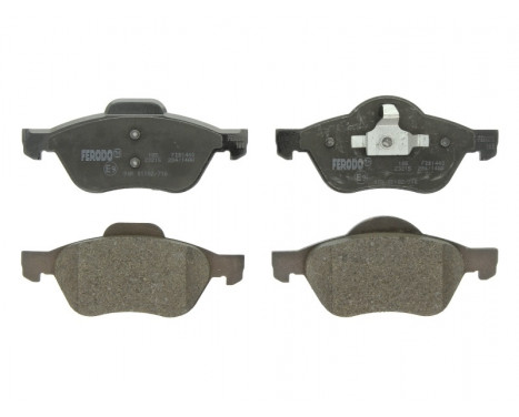 Brake Pad Set, disc brake PREMIER FDB1440 Ferodo