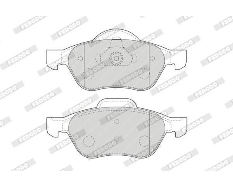 Brake Pad Set, disc brake PREMIER FDB1440 Ferodo, Image 4