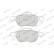Brake Pad Set, disc brake PREMIER FDB1440 Ferodo, Thumbnail 4