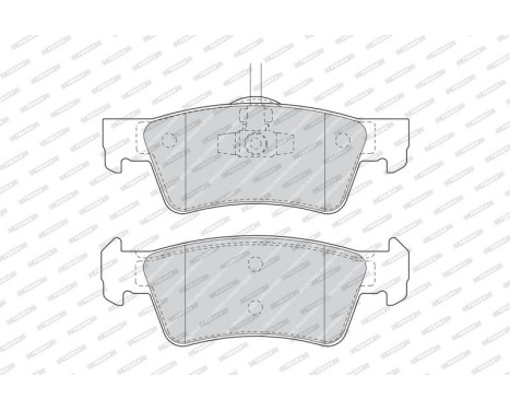 Brake Pad Set, disc brake PREMIER FDB1460 Ferodo, Image 4