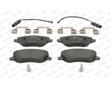 Brake Pad Set, disc brake PREMIER FDB1470 Ferodo