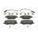 Brake Pad Set, disc brake PREMIER FDB1470 Ferodo, Thumbnail 2