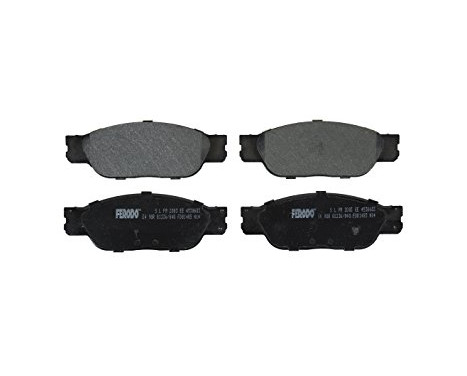 Brake Pad Set, disc brake PREMIER FDB1485 Ferodo