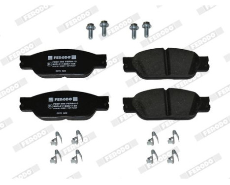 Brake Pad Set, disc brake PREMIER FDB1485 Ferodo, Image 4