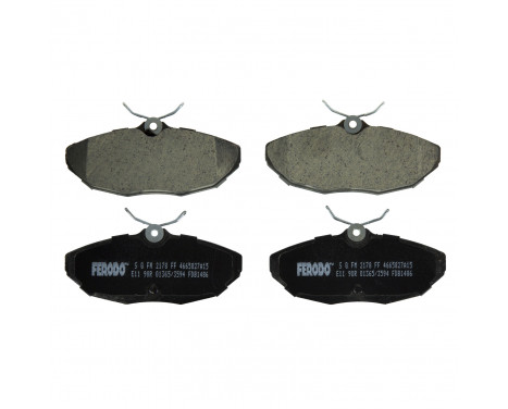 Brake Pad Set, disc brake PREMIER FDB1486 Ferodo