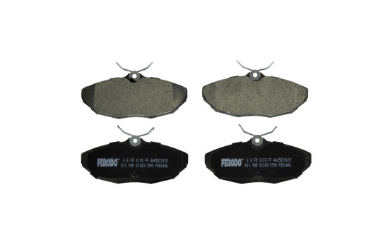Brake Pad Set, disc brake PREMIER FDB1486 Ferodo