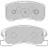Brake Pad Set, disc brake PREMIER FDB1501 Ferodo