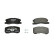 Brake Pad Set, disc brake PREMIER FDB1501 Ferodo, Thumbnail 2