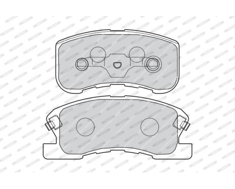 Brake Pad Set, disc brake PREMIER FDB1501 Ferodo, Image 3