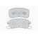 Brake Pad Set, disc brake PREMIER FDB1501 Ferodo, Thumbnail 3
