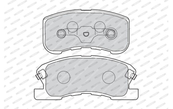Brake Pad Set, disc brake PREMIER FDB1501 Ferodo, Image 3