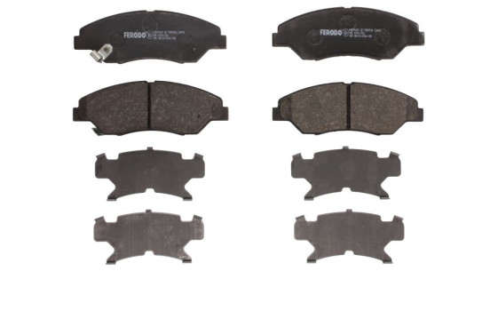 Brake Pad Set, disc brake PREMIER FDB1536 Ferodo