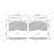 Brake Pad Set, disc brake PREMIER FDB1545 Ferodo, Thumbnail 3