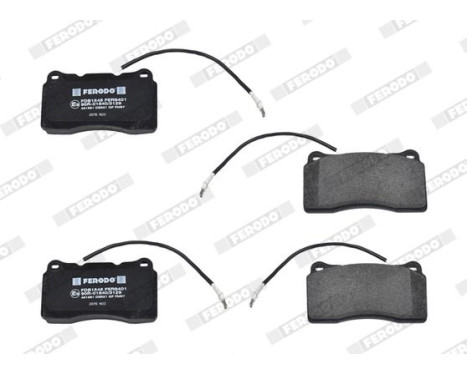 Brake Pad Set, disc brake PREMIER FDB1545 Ferodo, Image 4