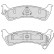 Brake Pad Set, disc brake PREMIER FDB1549 Ferodo, Thumbnail 2