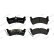 Brake Pad Set, disc brake PREMIER FDB1549 Ferodo, Thumbnail 4