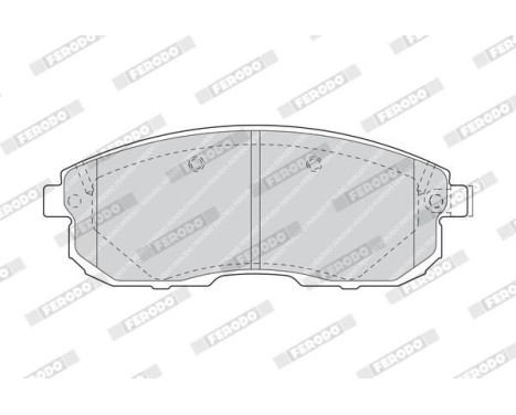 Brake Pad Set, disc brake PREMIER FDB1559 Ferodo, Image 3