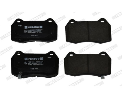 Brake Pad Set, disc brake PREMIER FDB1561 Ferodo, Image 4