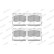Brake Pad Set, disc brake PREMIER FDB1561 Ferodo, Thumbnail 3