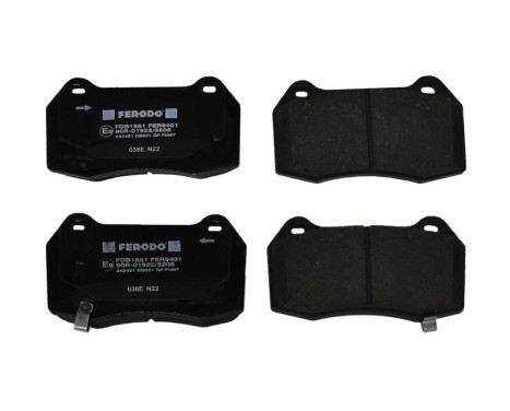 Brake Pad Set, disc brake PREMIER FDB1561 Ferodo, Image 2