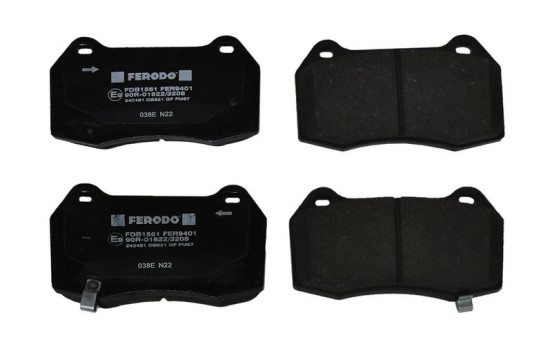 Brake Pad Set, disc brake PREMIER FDB1561 Ferodo, Image 2