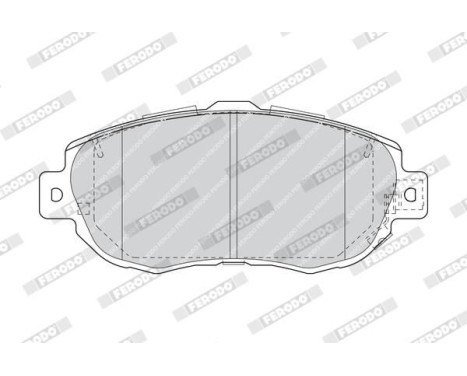 Brake Pad Set, disc brake PREMIER FDB1564 Ferodo, Image 3