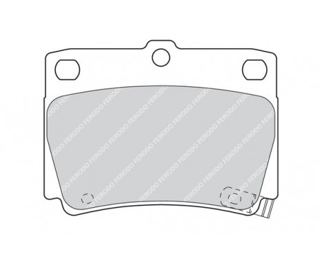 Brake Pad Set, disc brake PREMIER FDB1570 Ferodo, Image 3