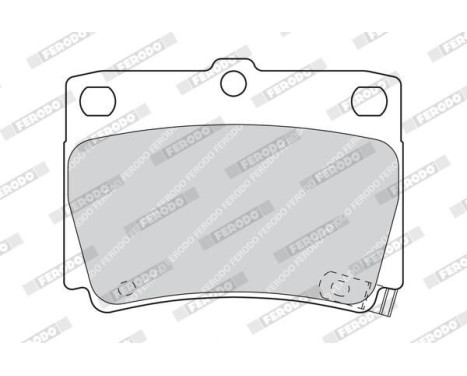 Brake Pad Set, disc brake PREMIER FDB1570 Ferodo, Image 2