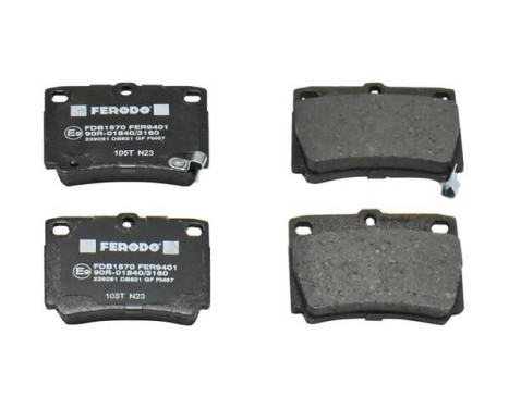 Brake Pad Set, disc brake PREMIER FDB1570 Ferodo, Image 4
