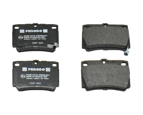 Brake Pad Set, disc brake PREMIER FDB1570 Ferodo, Image 2