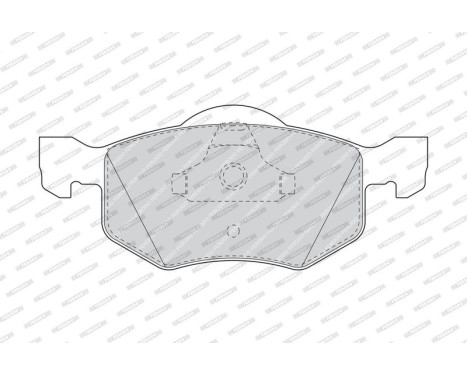 Brake Pad Set, disc brake PREMIER FDB1571 Ferodo, Image 3