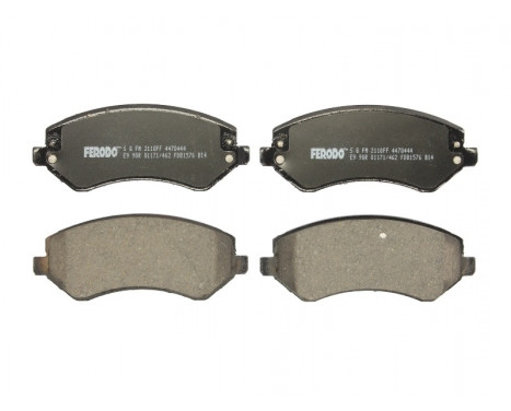 Brake Pad Set, disc brake PREMIER FDB1576 Ferodo