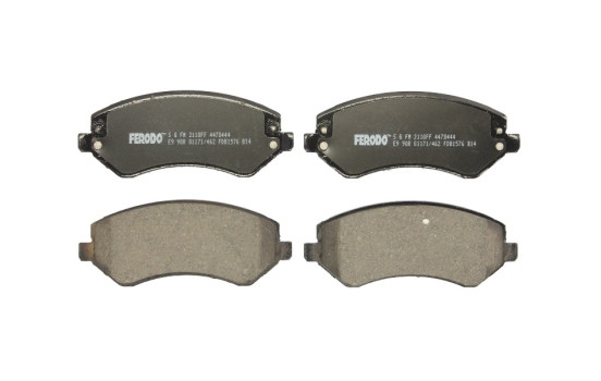 Brake Pad Set, disc brake PREMIER FDB1576 Ferodo