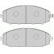 Brake Pad Set, disc brake PREMIER FDB1577 Ferodo, Thumbnail 2
